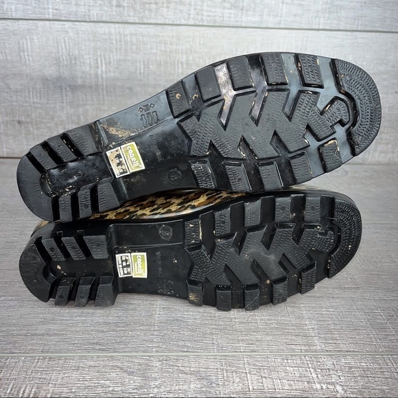 Capelli sz 8 leopard print rain boots wellies - Picture 8 of 9